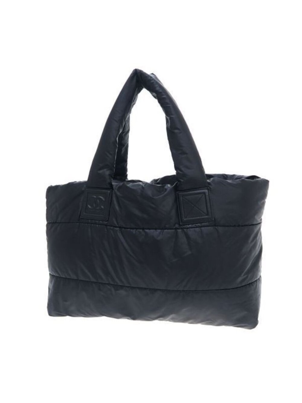 Chanel Coco Cocoon Tote Bag Black